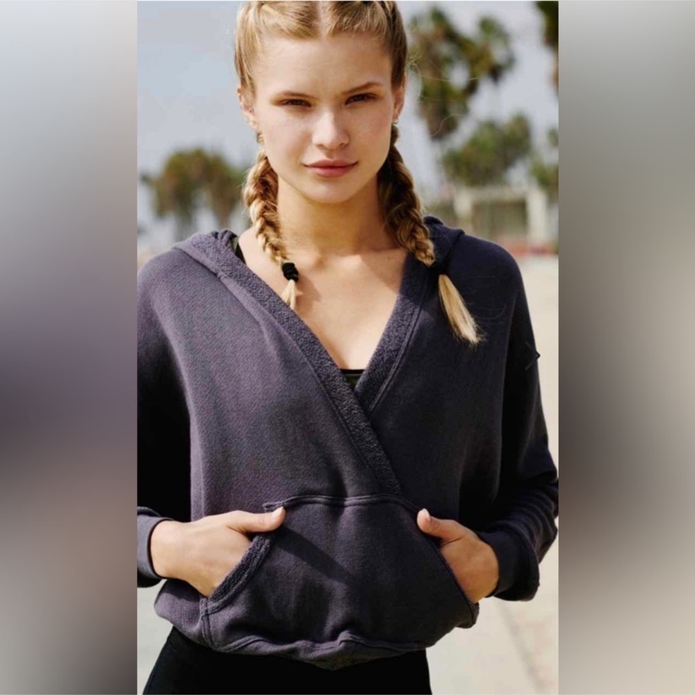 Free People Reyes Pullover Hoodie Size Small Women